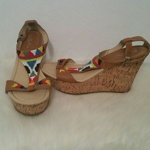 MIA Beaded Wedges